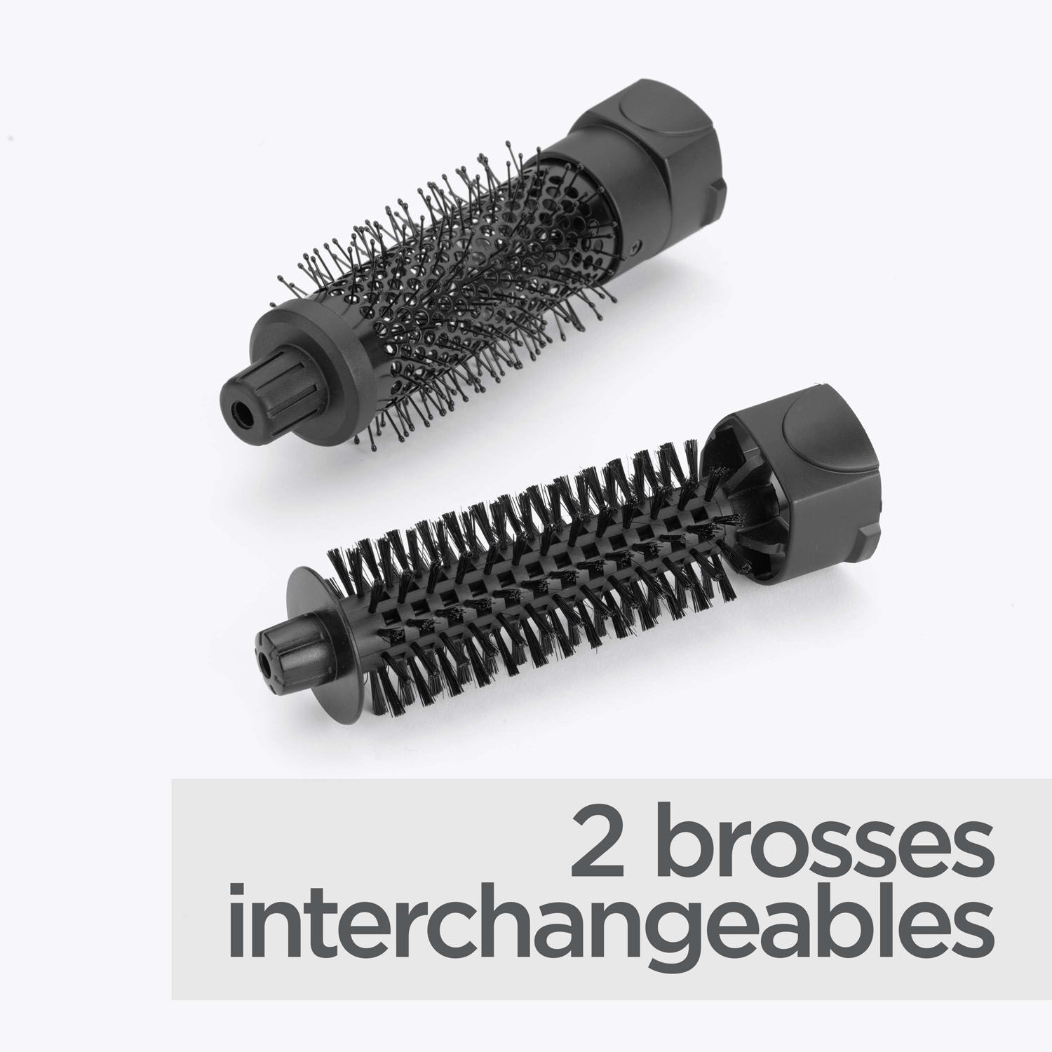 2 brosses interchangeables
